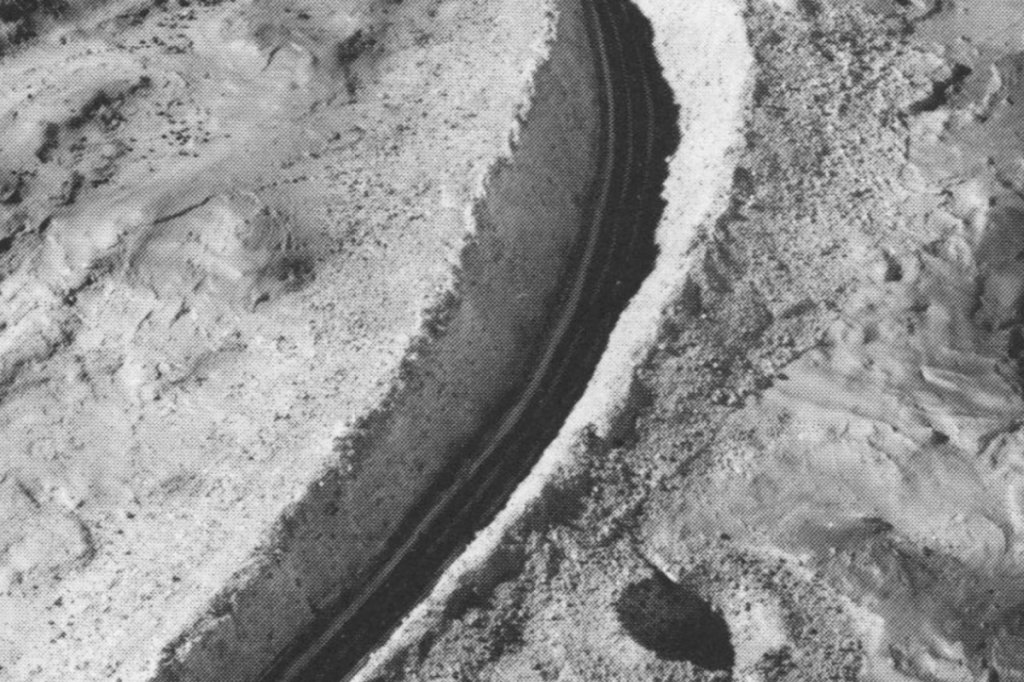 interstate highway plowshare trench