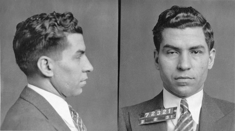 lucky luciano world war II mugshot fbi