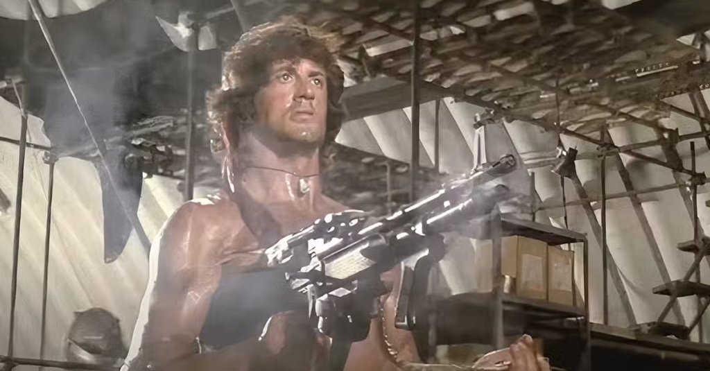 m60 pig rambo first blood part II