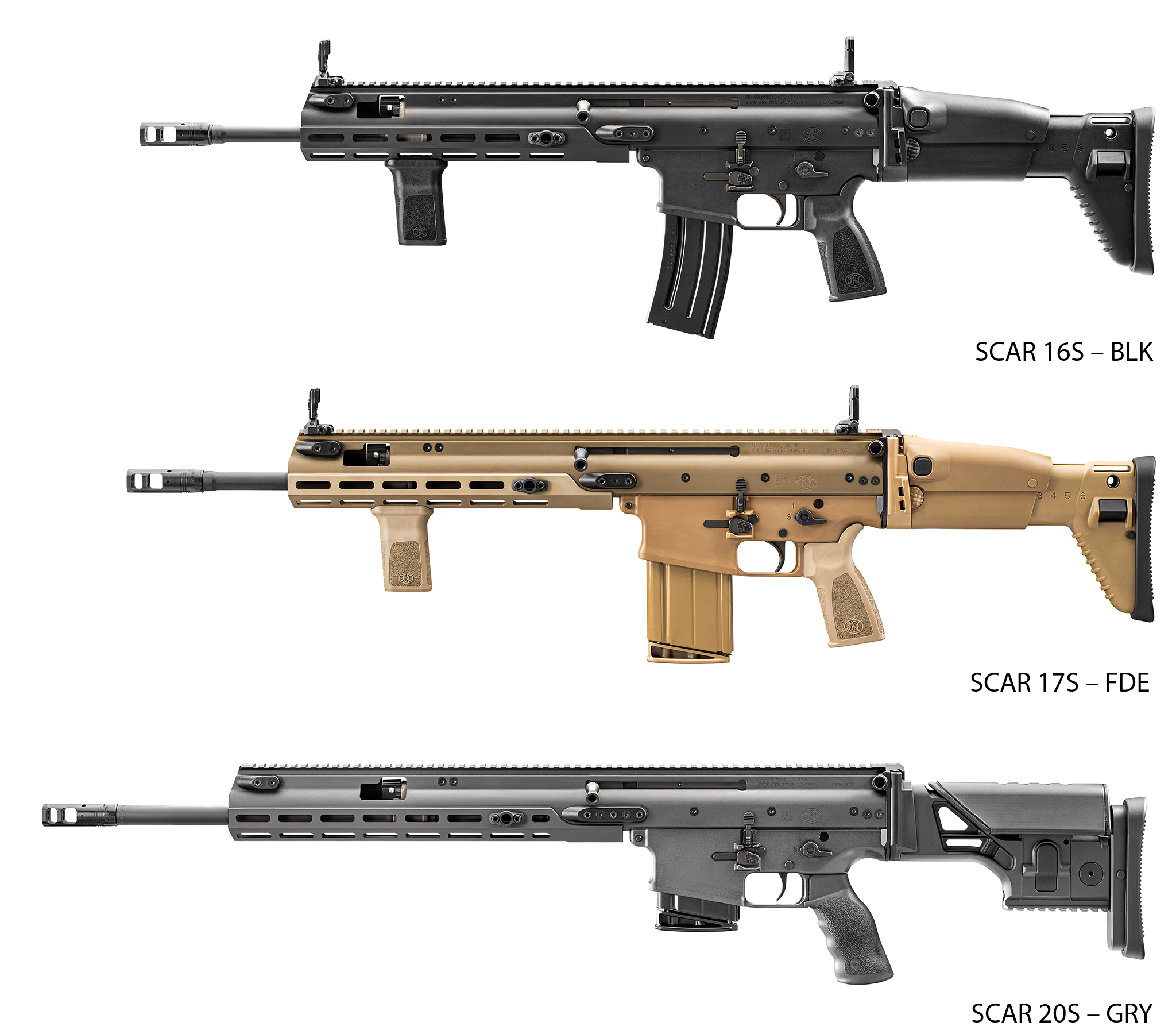 new fn scar colors