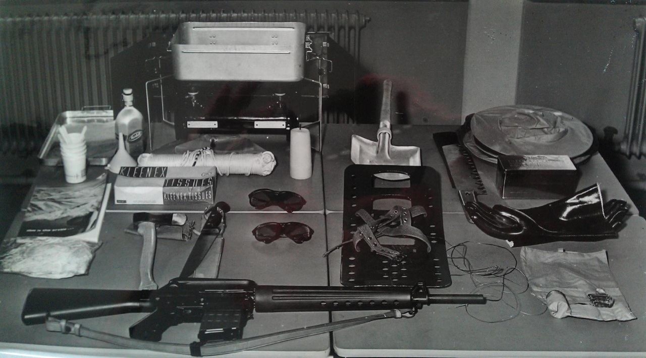 airline weapons KLM arctic survival