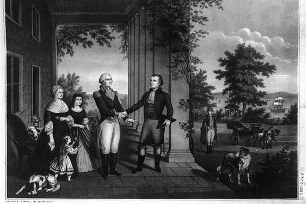 George Washington Marquis de Lafayette