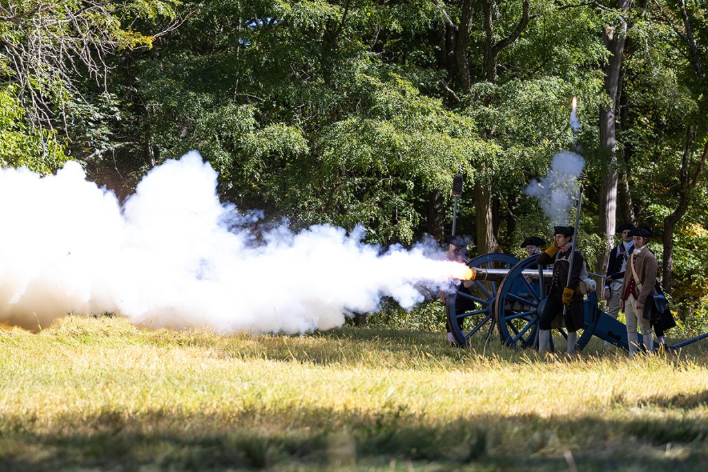 Revolutionary War cannon