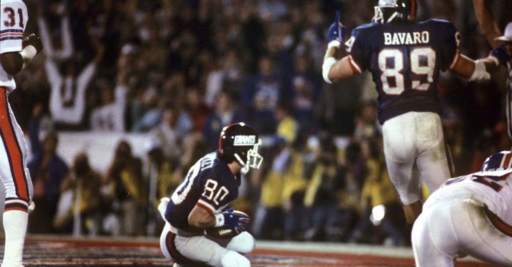 Phil McConkey touchdown in Super Bowl