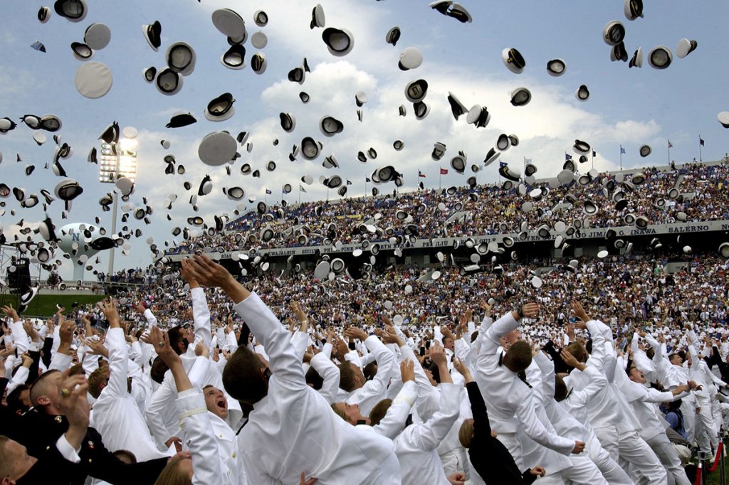 U.S. Naval Academy graduation