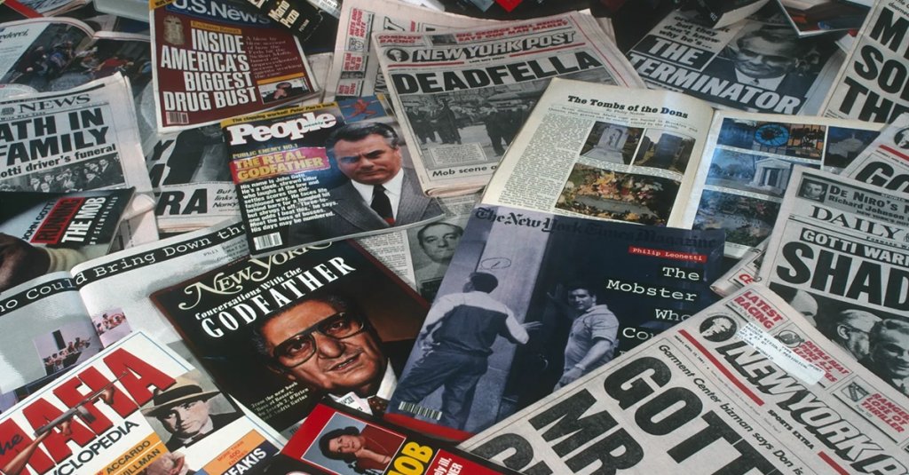 postwar mafia newspapers