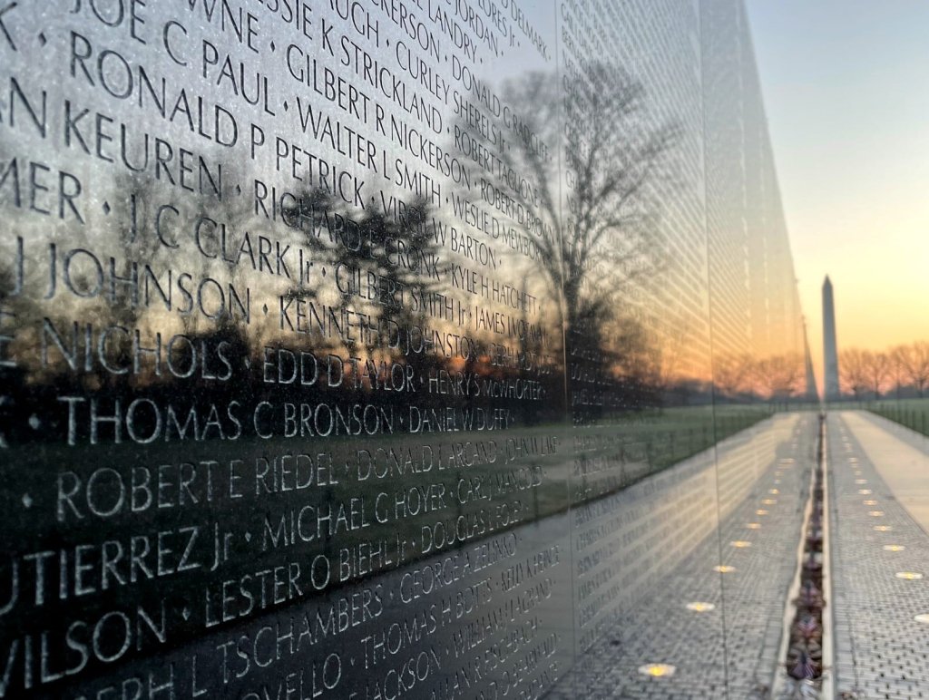 vietnam veterans memorial wall nps