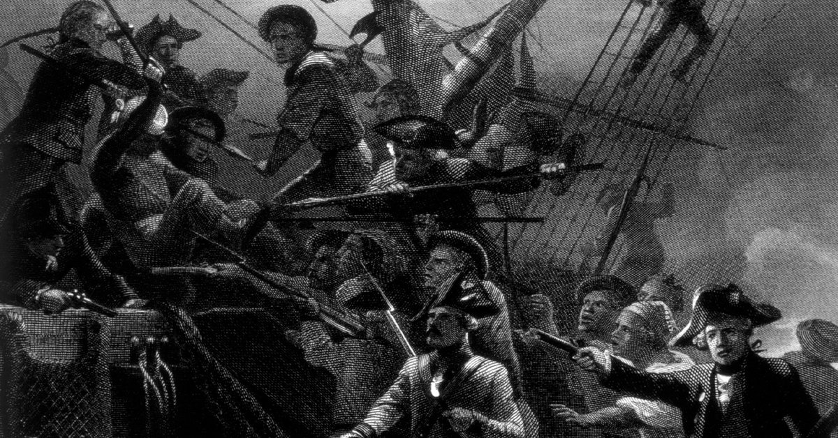 The original US Navy was an armada of American rebels and privateers