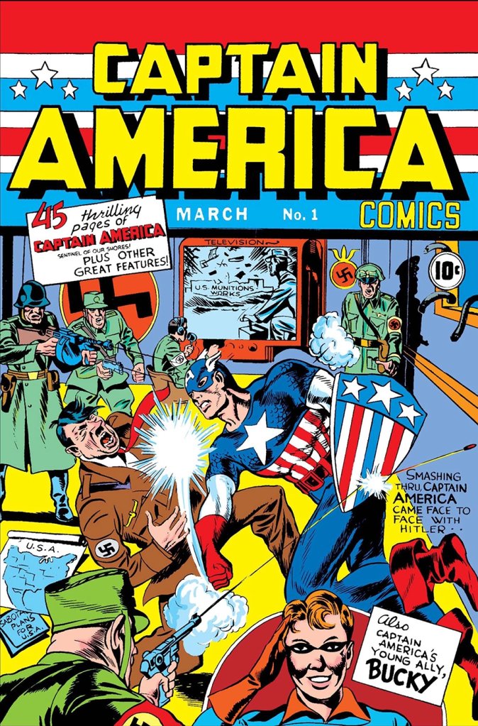 captain america comics 1 cover marvel