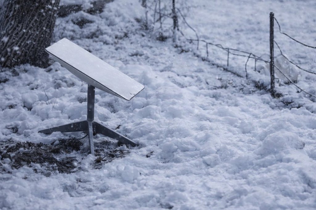 a starlink satellite connection