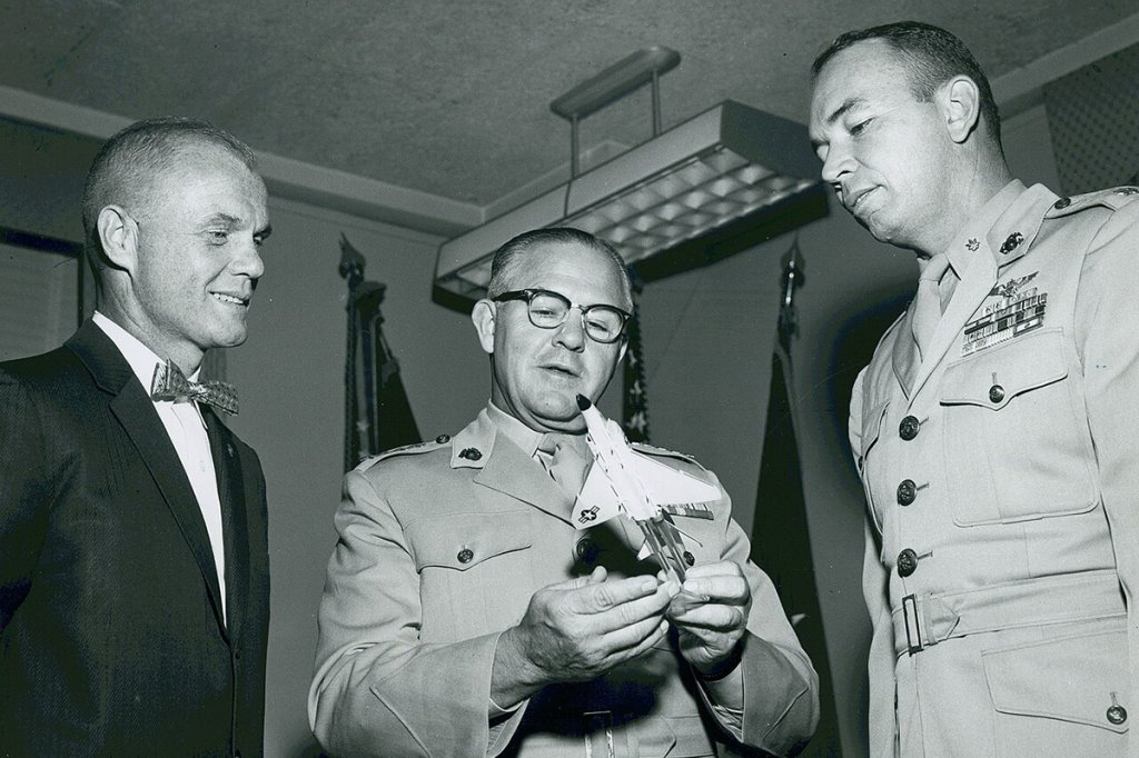 Marine Corps commandant David Shoup