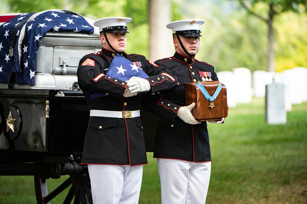 Medal of Honor full military funeral