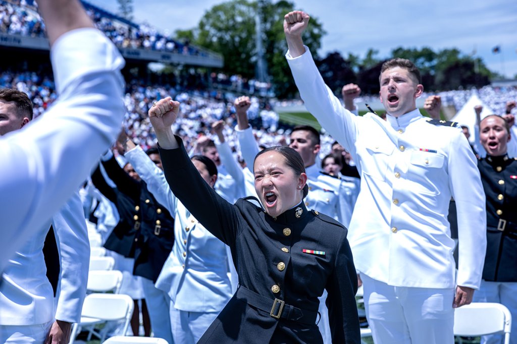 U.S. Naval Academy graduation