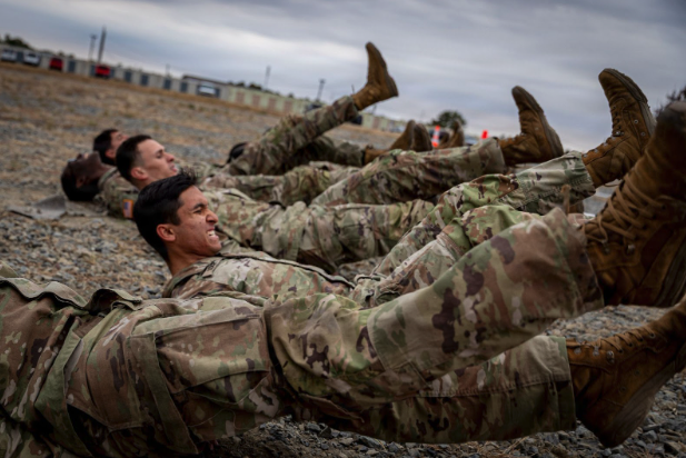 rotc cadet guard PT dvids