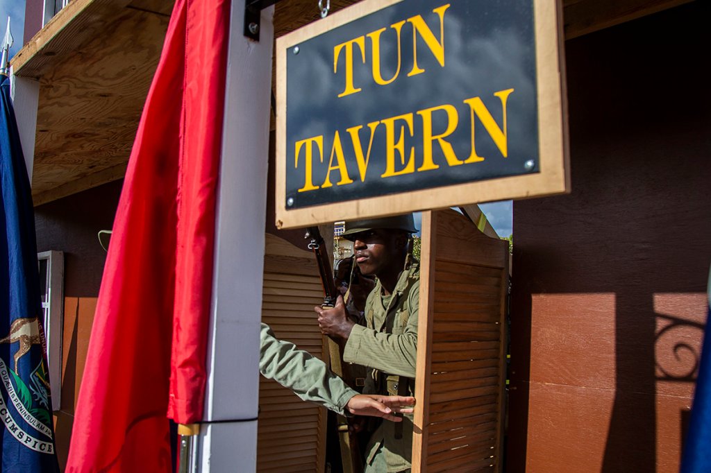 Marine Corps Tun Tavern replica