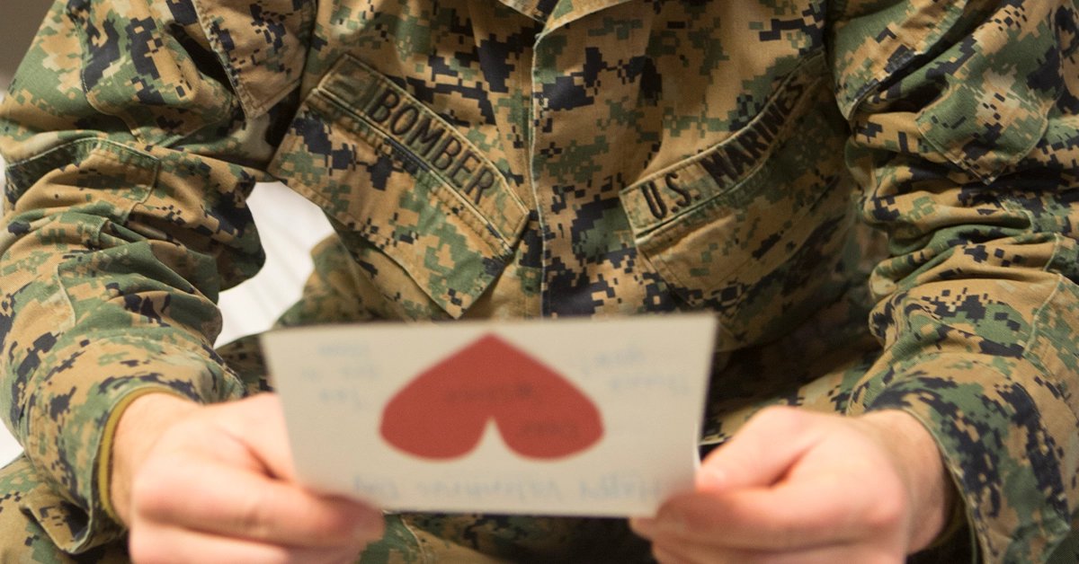 Redefining Valentine’s Day in a military household