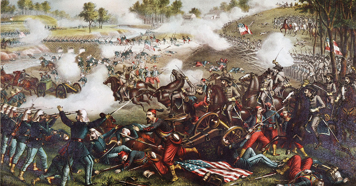 Why the Union wore blue and the Confederacy gray during the Civil War