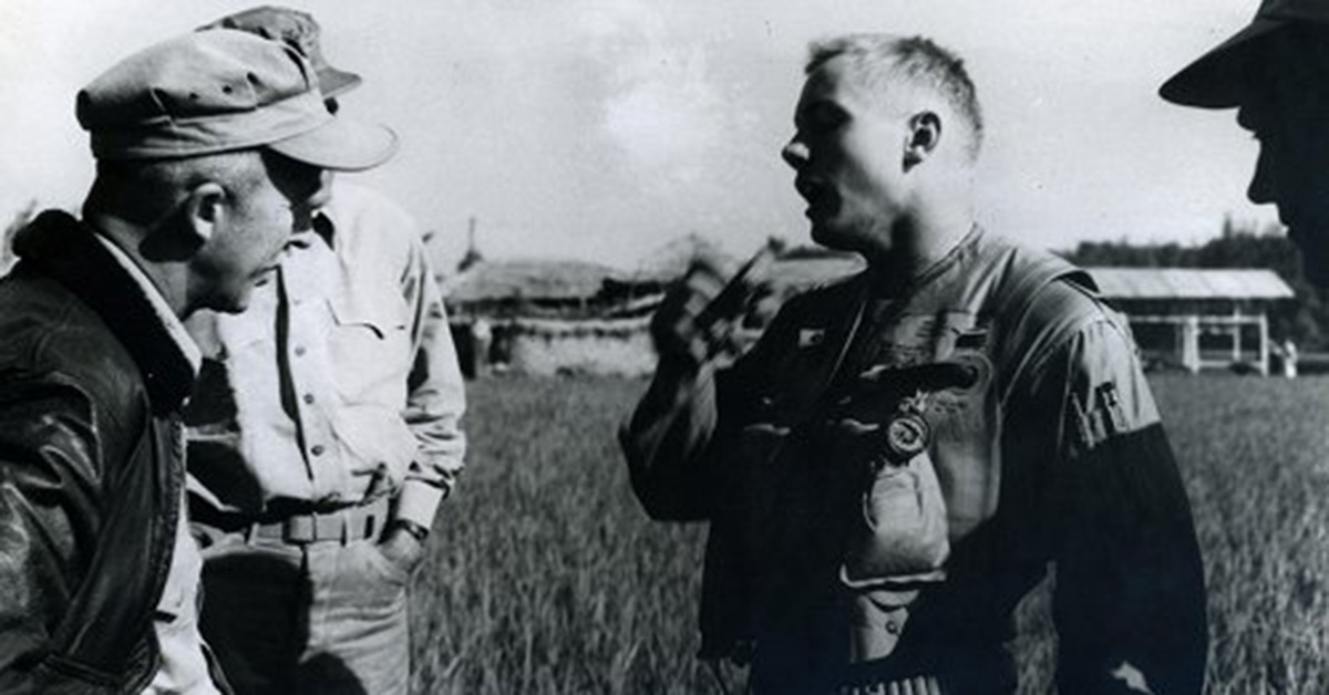 That time Neil Armstrong survived ejecting from his fighter jet in Korea