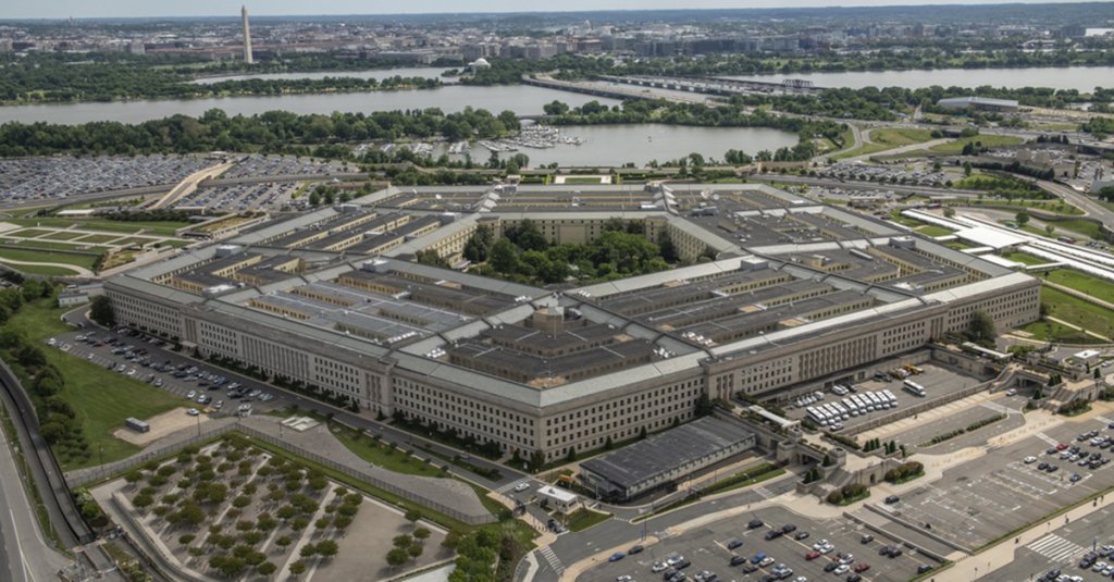 Pentagon aerial view