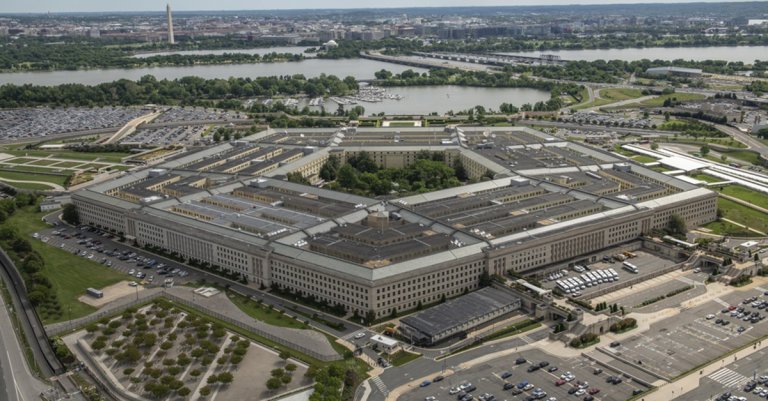 Pentagon aerial view