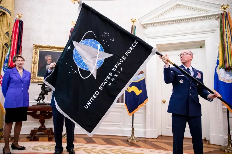 space force iran flag dod