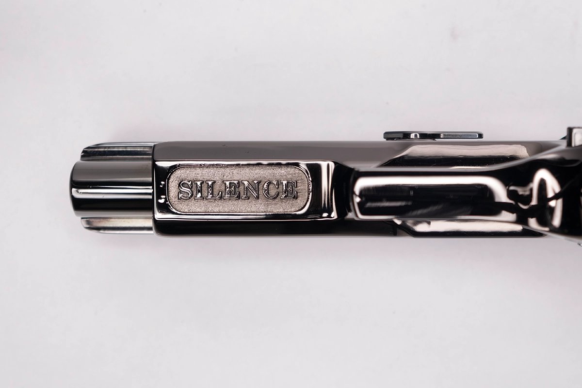 tomb of the unknown soldier pistol silence army