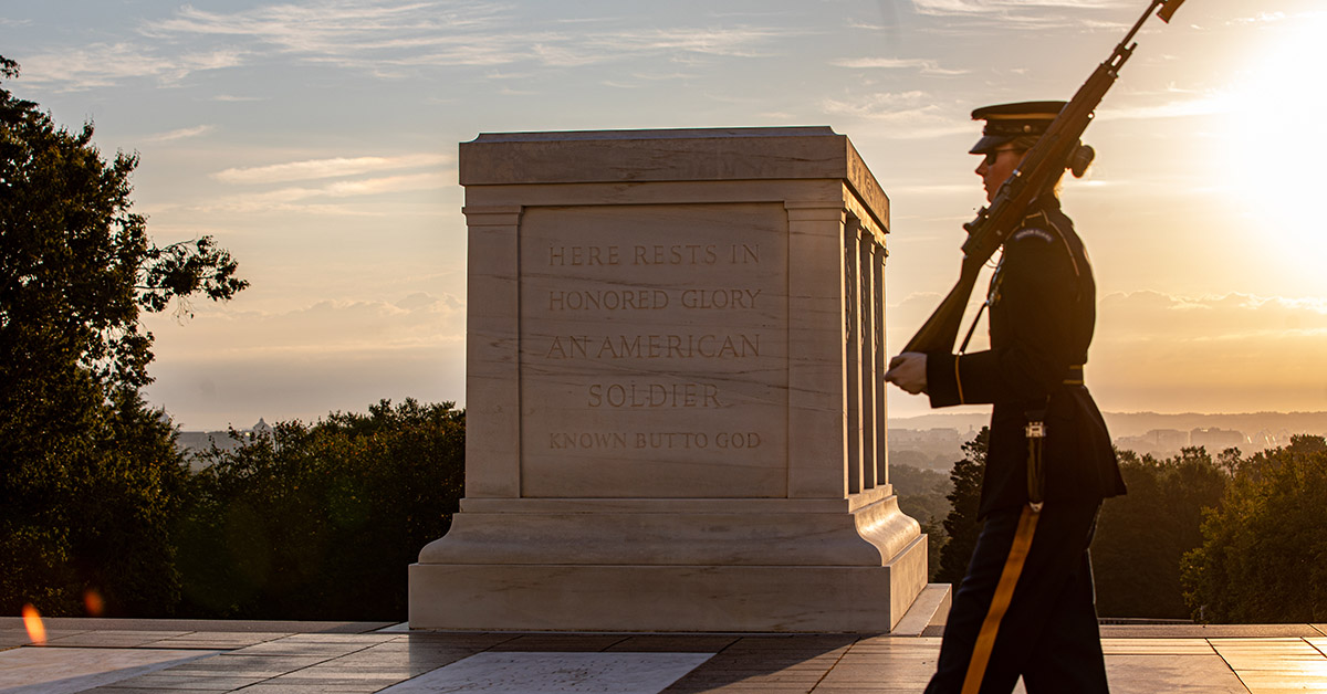 6 things to know about the Sentinels guarding Arlington’s Tomb of the Unknowns