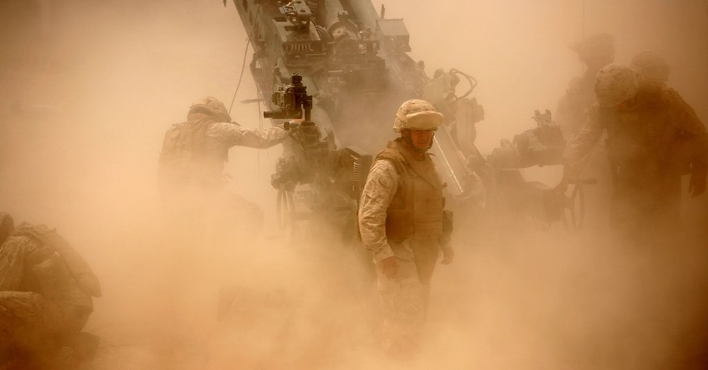 1st marine division waltzing matilda usmc artillery