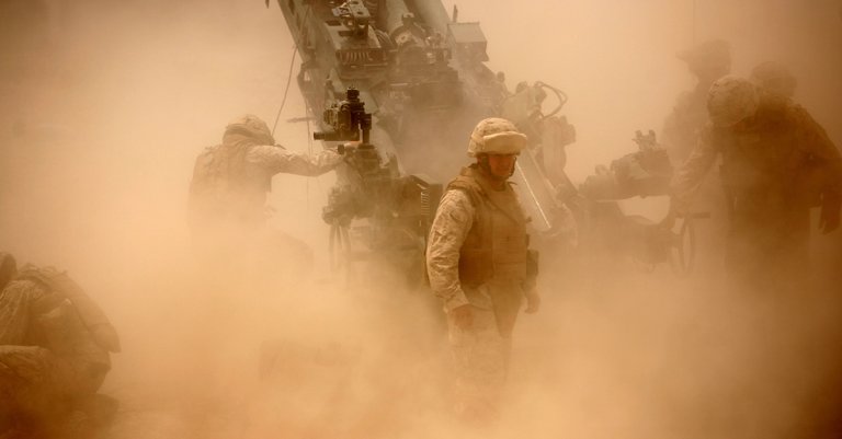 1st marine division waltzing matilda usmc artillery