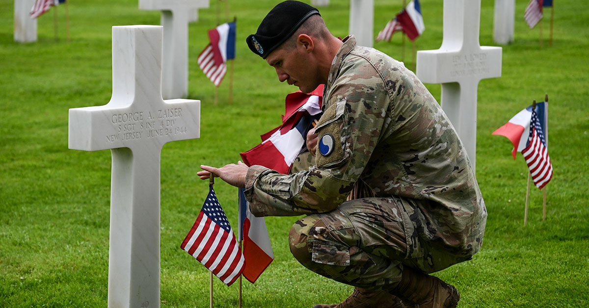 The National Guard unit that stormed Omaha Beach on D-Day