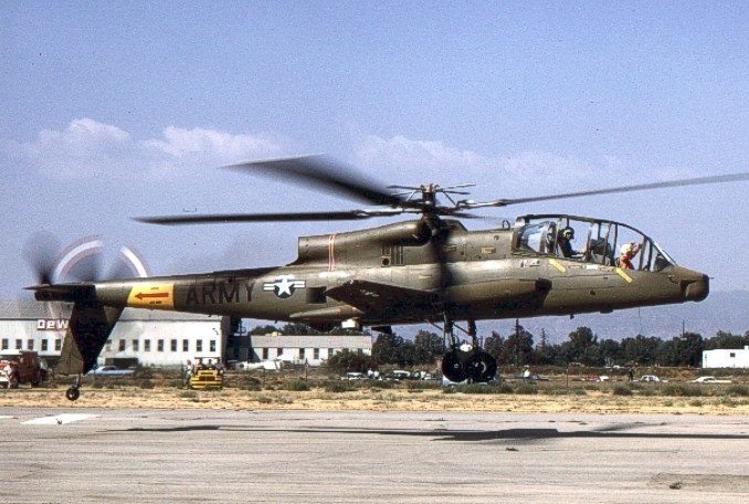 AH-56 Cheyenne attack helicopter precursor to MV-75 Cheyenne II