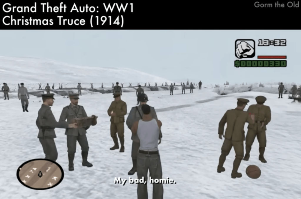 GTA world War I christmas truce