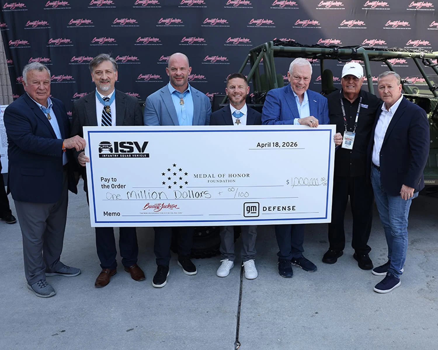 infantry squad vehicle civilian market check medal of honor recipients