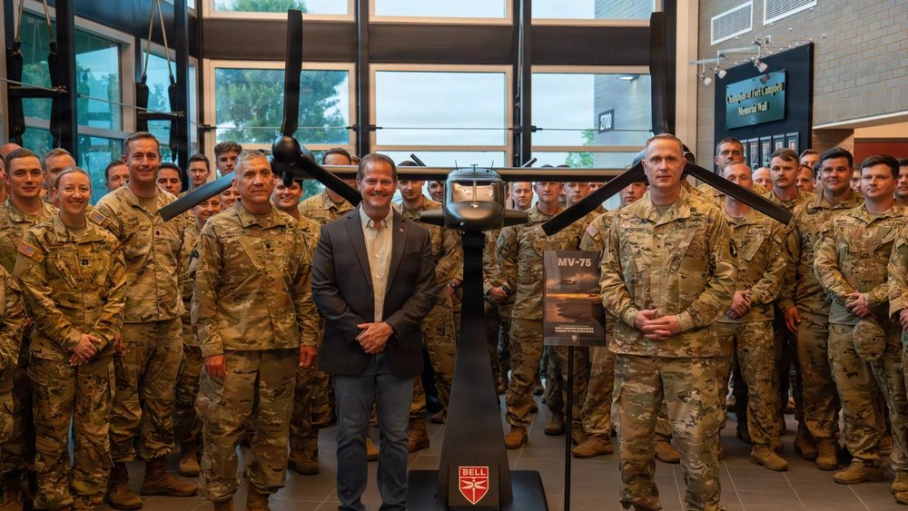 Scale model of Mv-75 Cheyenne II