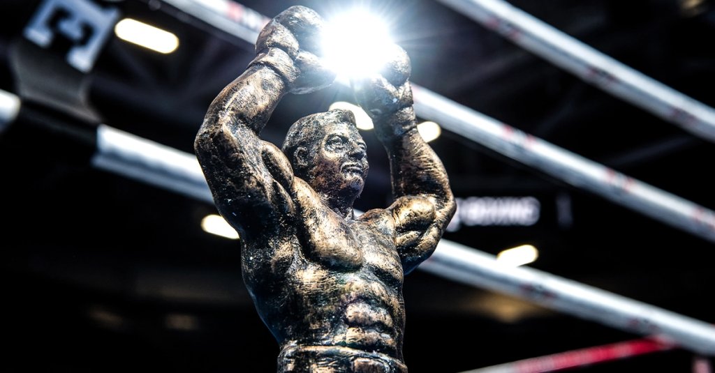 Va Debt boxing trophy air force