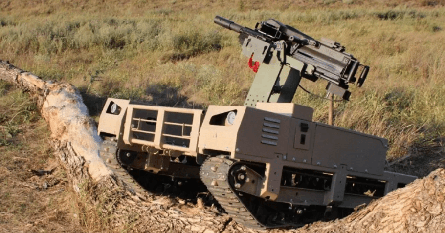 drones capture position armed uncrewed ground vehicle tencore