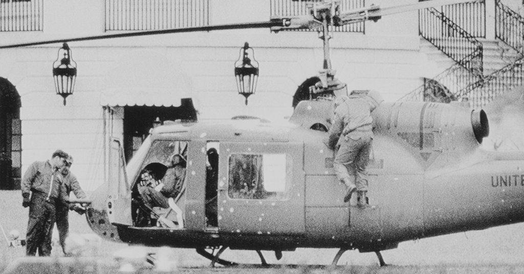 White House Huey helicopter