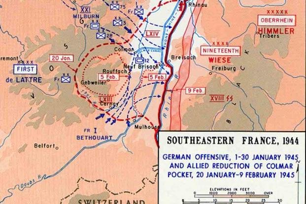 audie murphy medal of honor colmar pocket map 1200