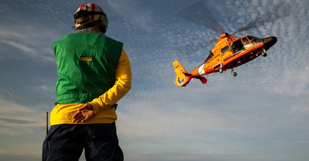 dhs shutdown coast guard helicopter training dvids