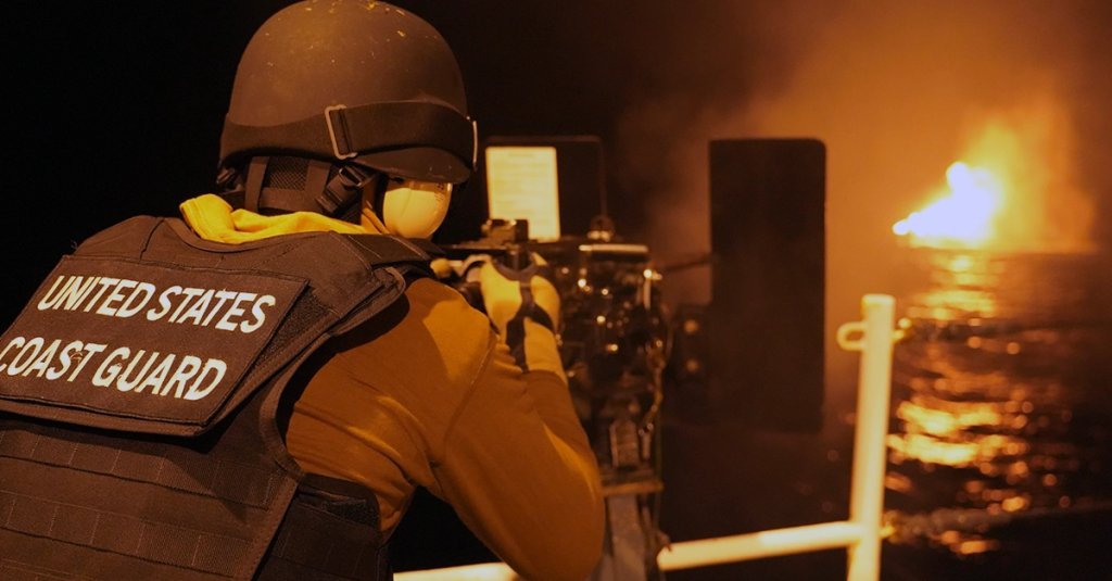 dhs shutdown coast guard drug interdict dvids