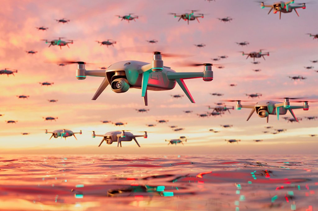 drone swarm