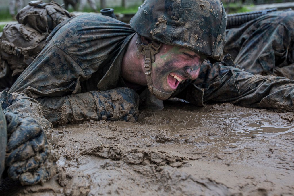 Marine recruit