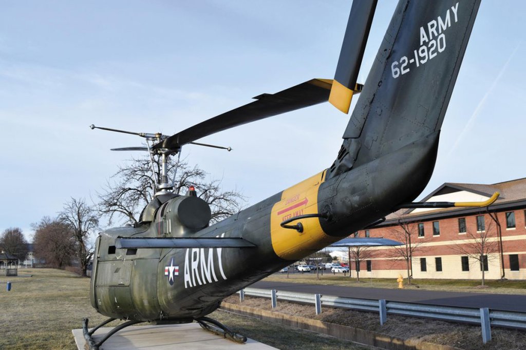 Stolen Huey helicopter