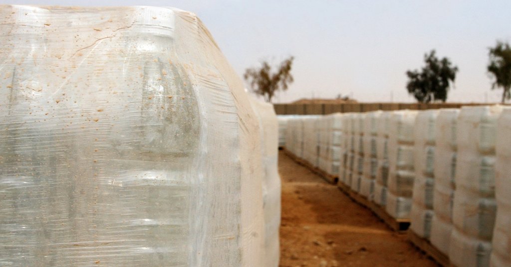 us military drinking water baked bottles army