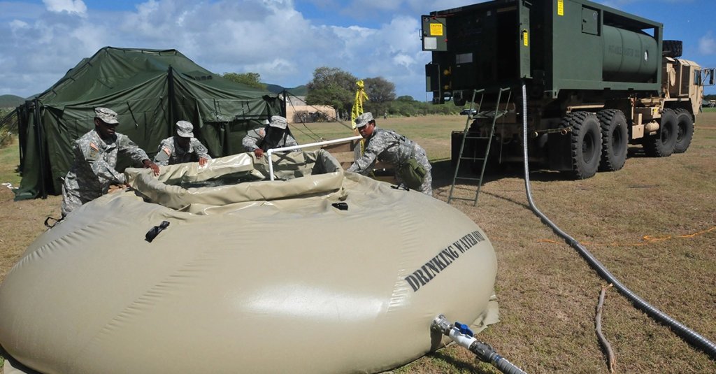 us military drinking water bladder army