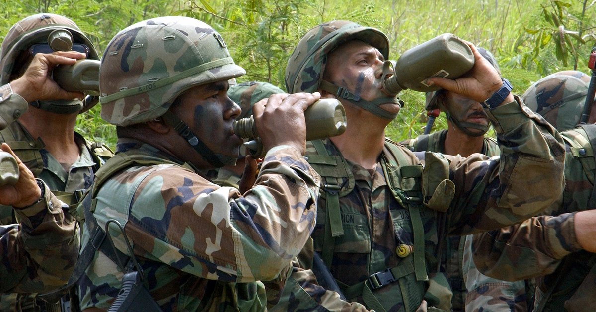 The US military’s drinking water was the worst water you’ve ever loved