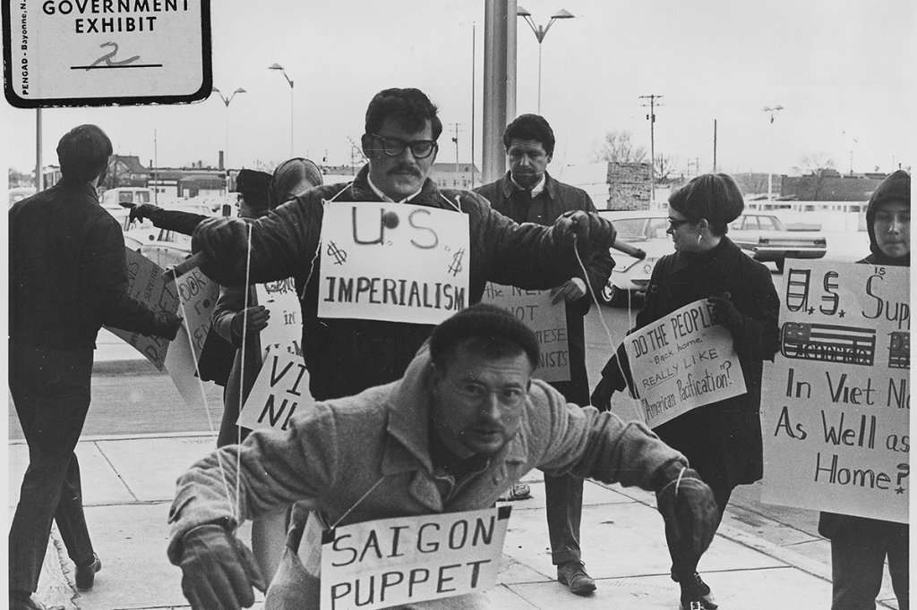 Vietnam War protesters