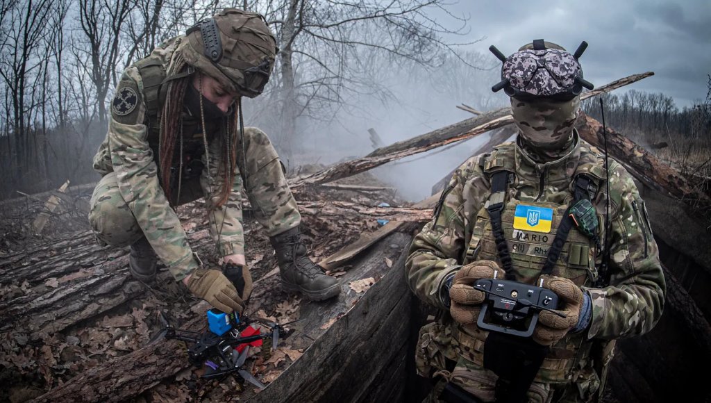 world war I creeping barrage ukraine drone operators