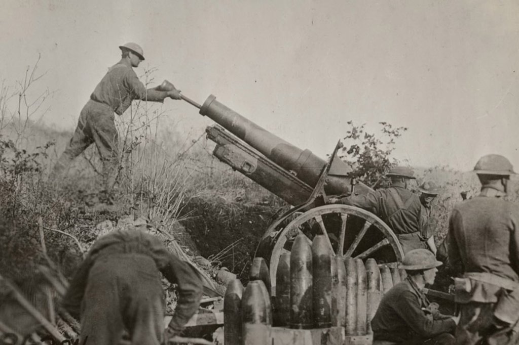 World War I howitzer