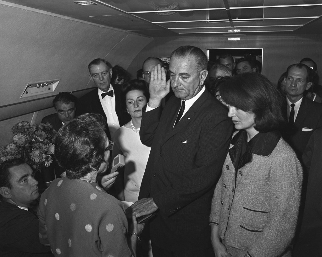 Lyndon B. Johnson oath of office